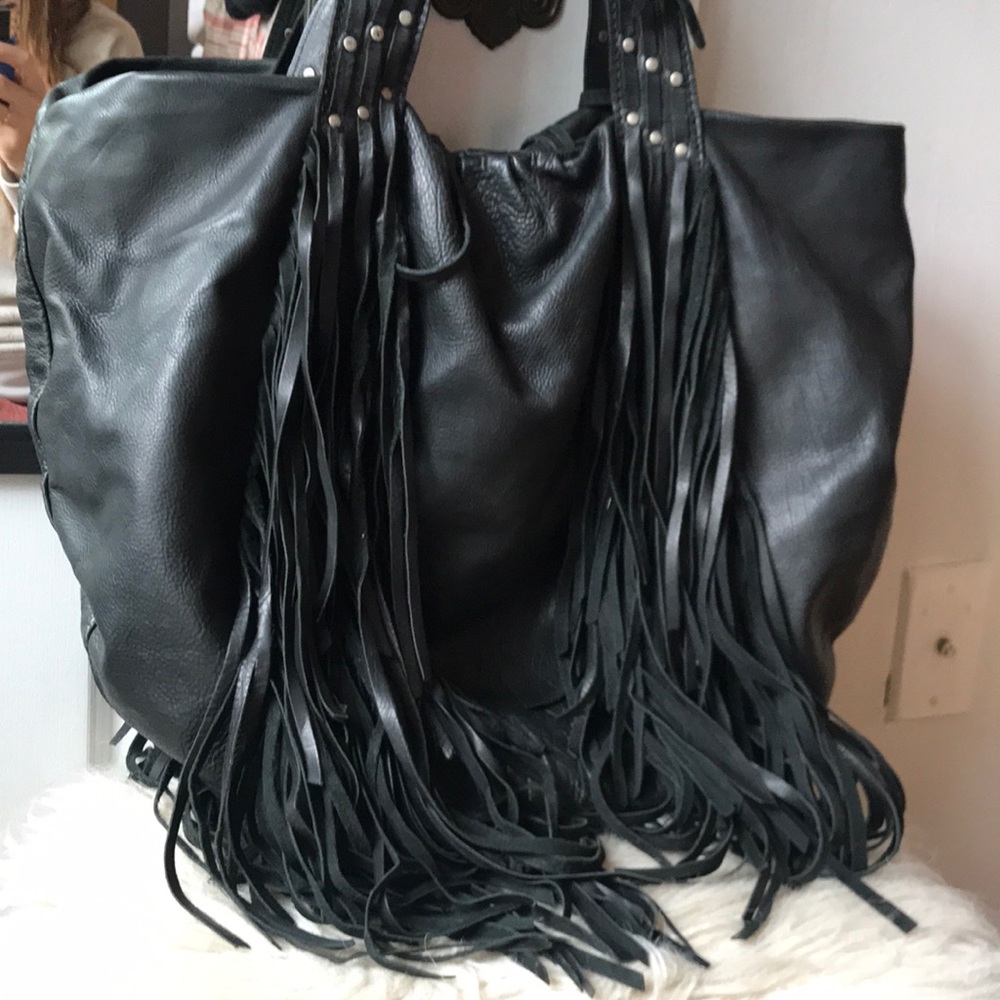 All saints leather bag